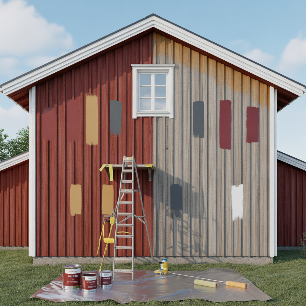 kostnad for att mala om trafasad priser rot och fargval