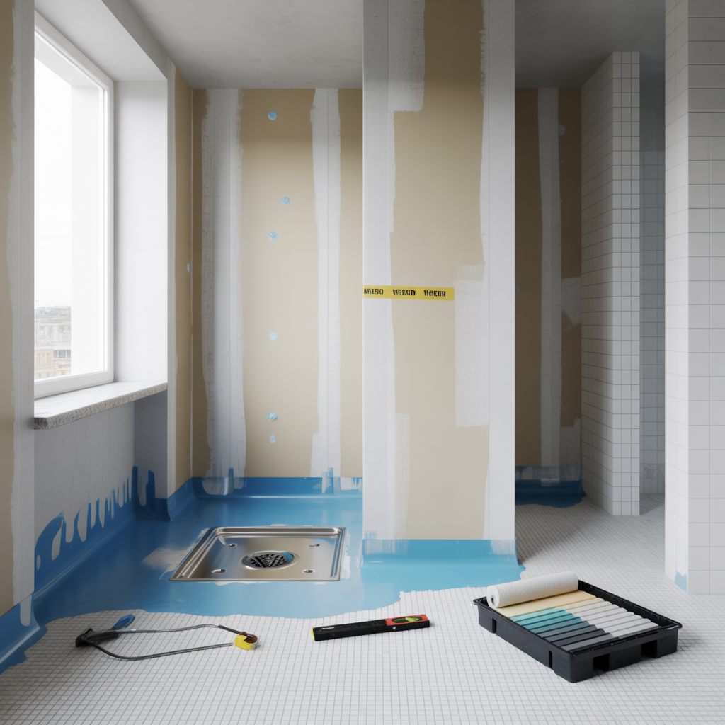 vatrumsmalning regler underlag tatskikt och fargval