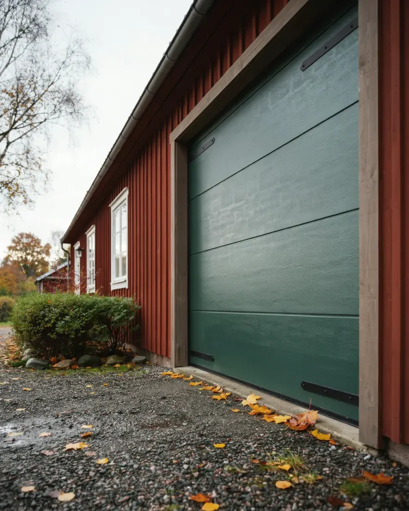 m la garageporten r tt f rgval underarbete och skydd som h ller i svenskt klimat